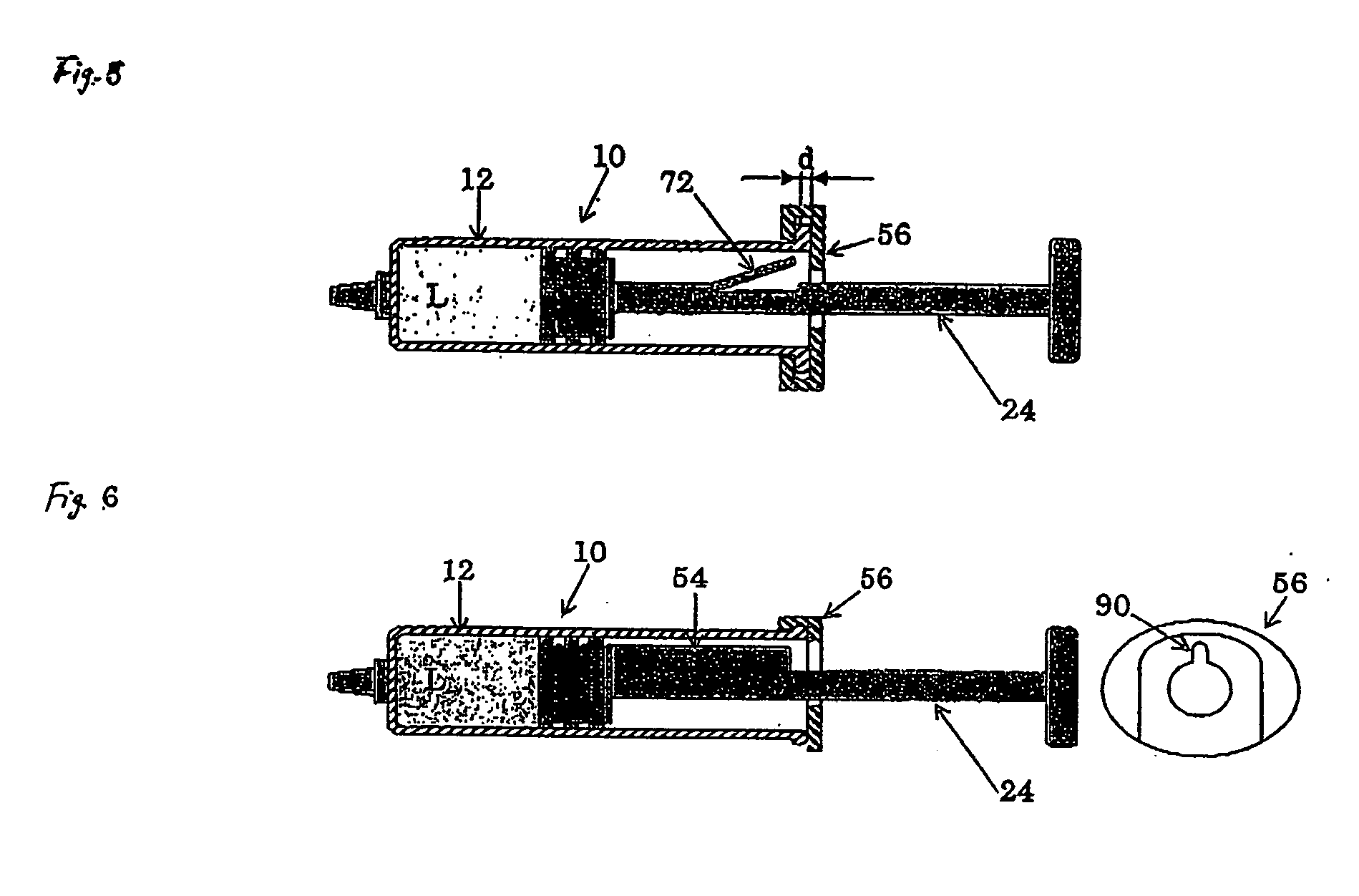 Prefilled syringe with plunger backward movement limiting mechanism