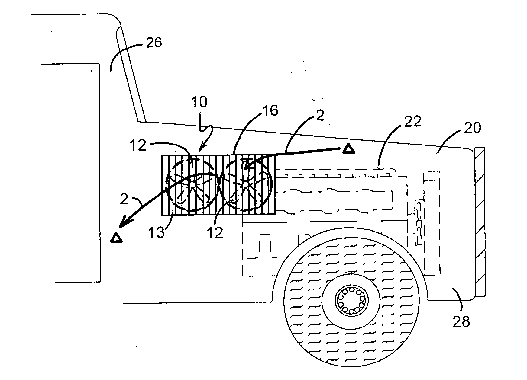 Engine compartment cooling system