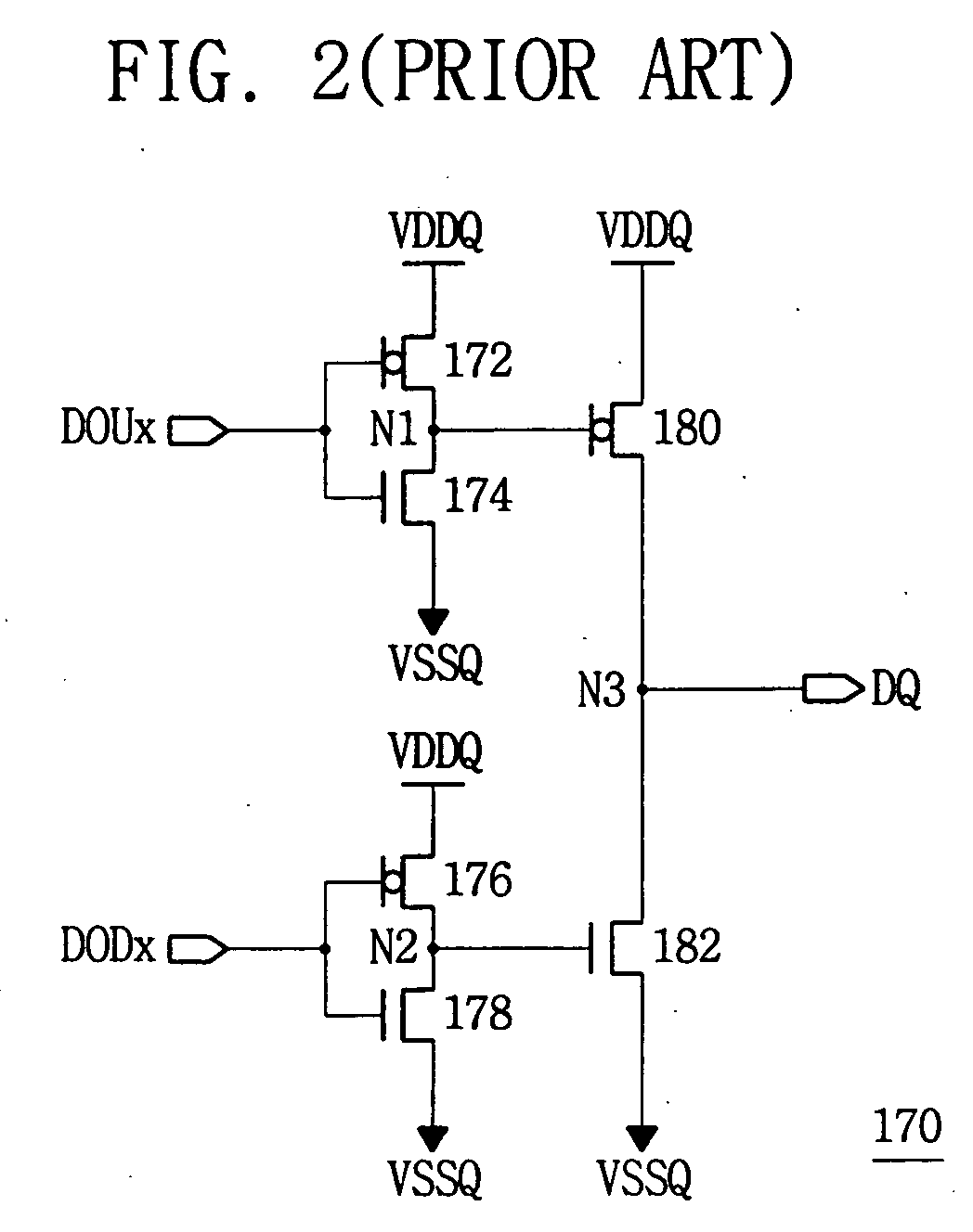 Output driver for use in semiconductor device
