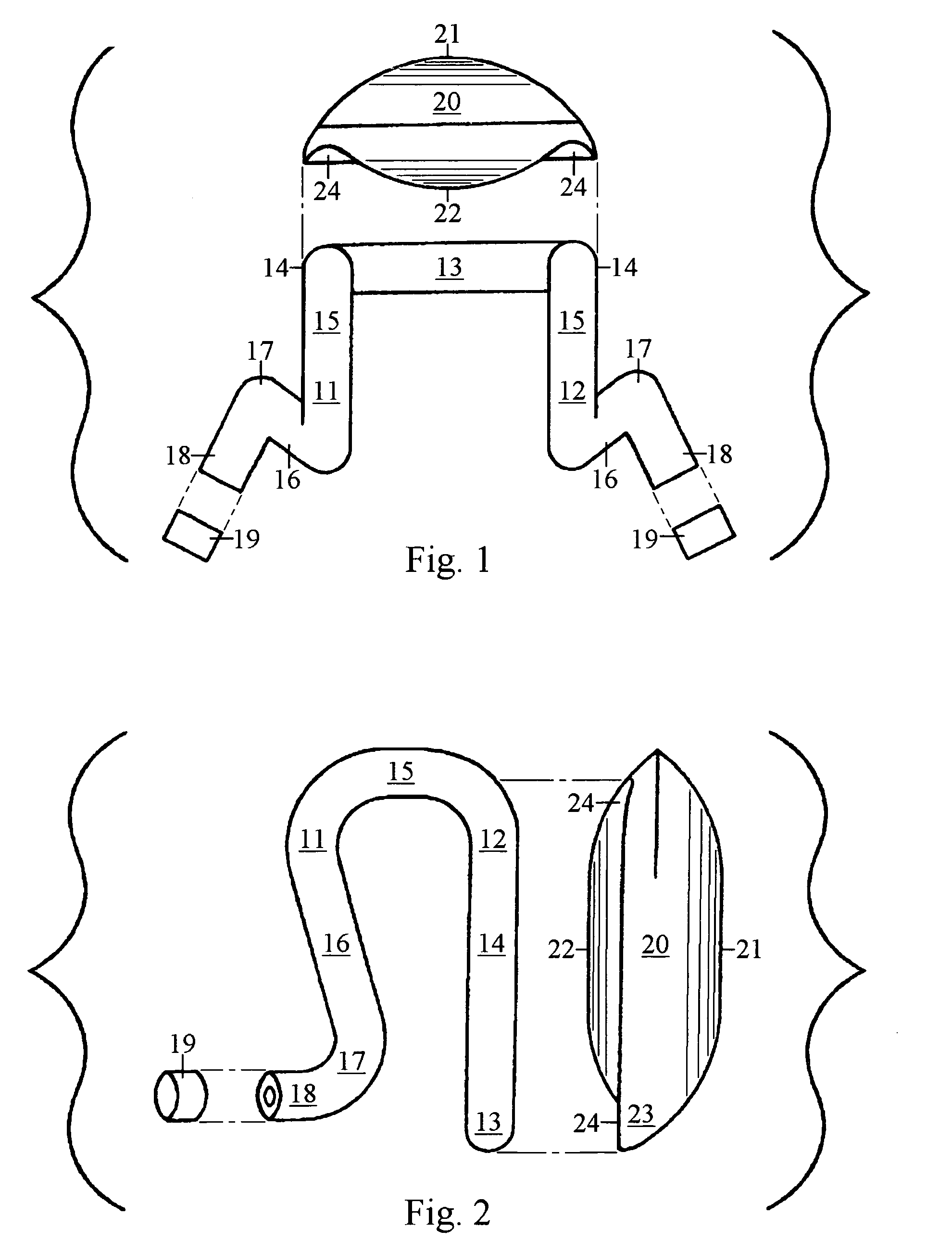 Ophthalmic solution dispensing device
