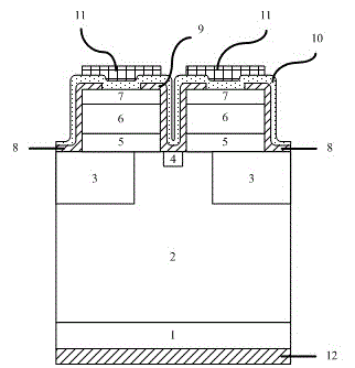 Mixed-structure field effect transistor and manufacturing method thereof