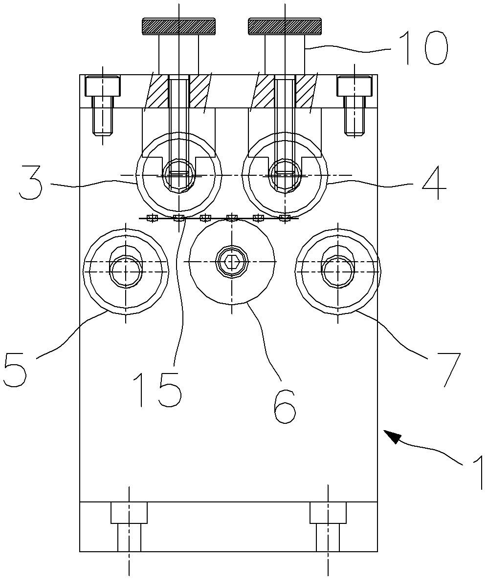 Device for rolling coiled belt out