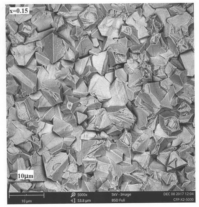 A niobium-doped manganese-nickel-based negative temperature coefficient thermistor and its preparation method