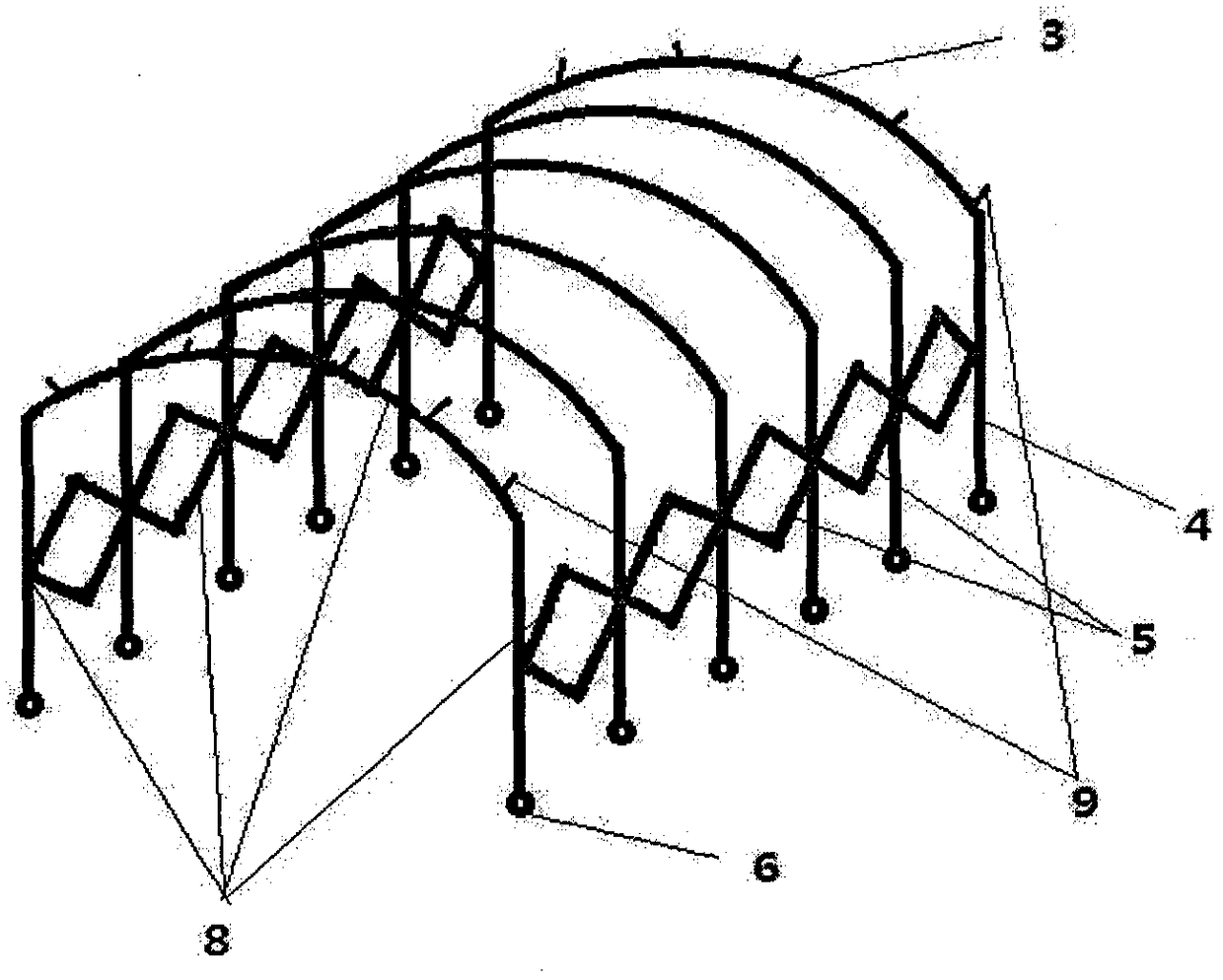 A tent-type automatic temperature-regulating quilt