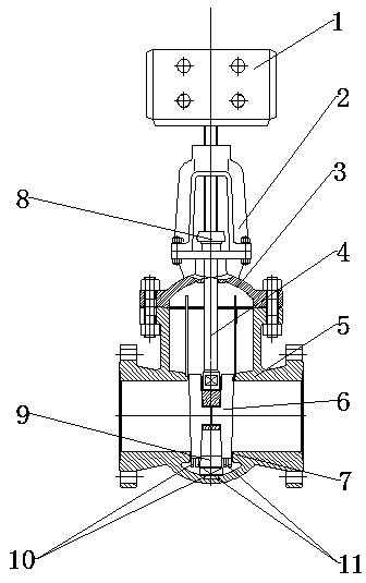 Gate valve with function of reducing cavitation damage of valve plate