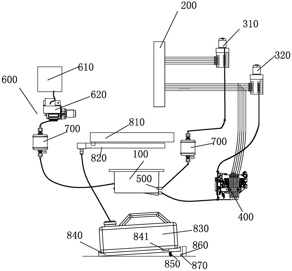 An ink supply system for an inkjet printer