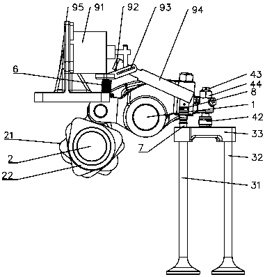 Engine brake device