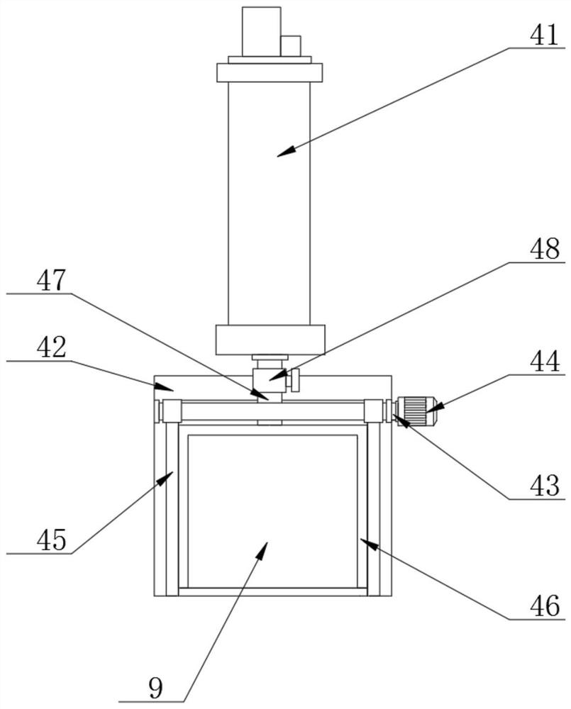 Moisture-proof performance detection machine and detection method for edge-sealed plate type furniture
