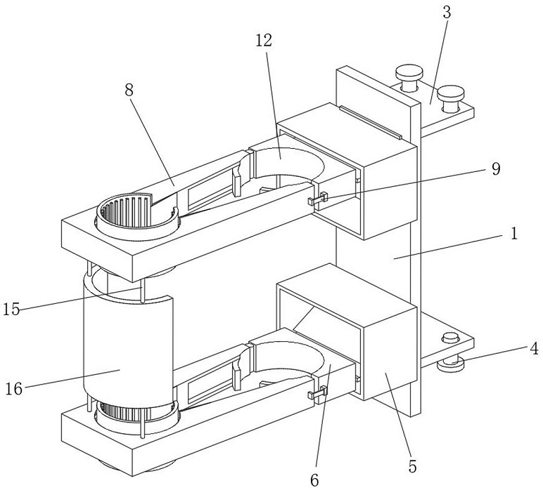 Steering column adjusting device