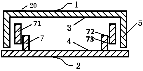 Extrusion-type easy-to-mark criss-cross counting surface sampling culture dish