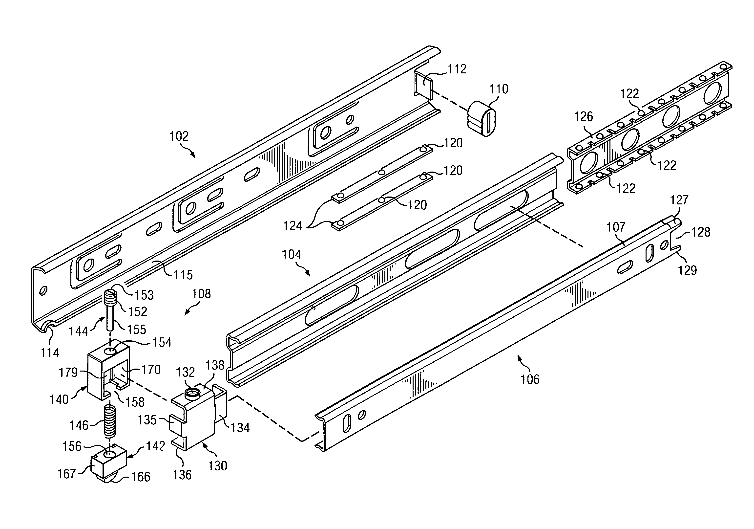 Durable drawer retainer apparatus and method of use