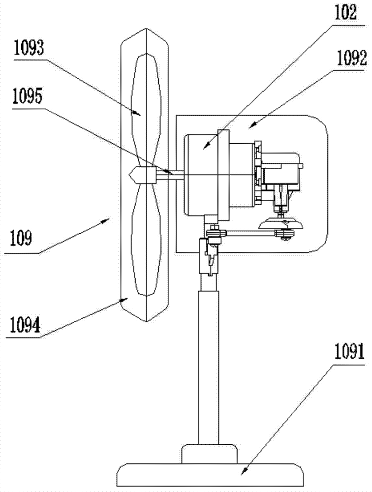 Fan oscillation mechanism and fan with fan oscillation mechanism