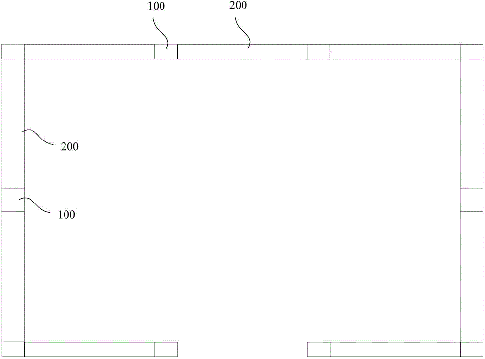 Floating body anti-wave dam