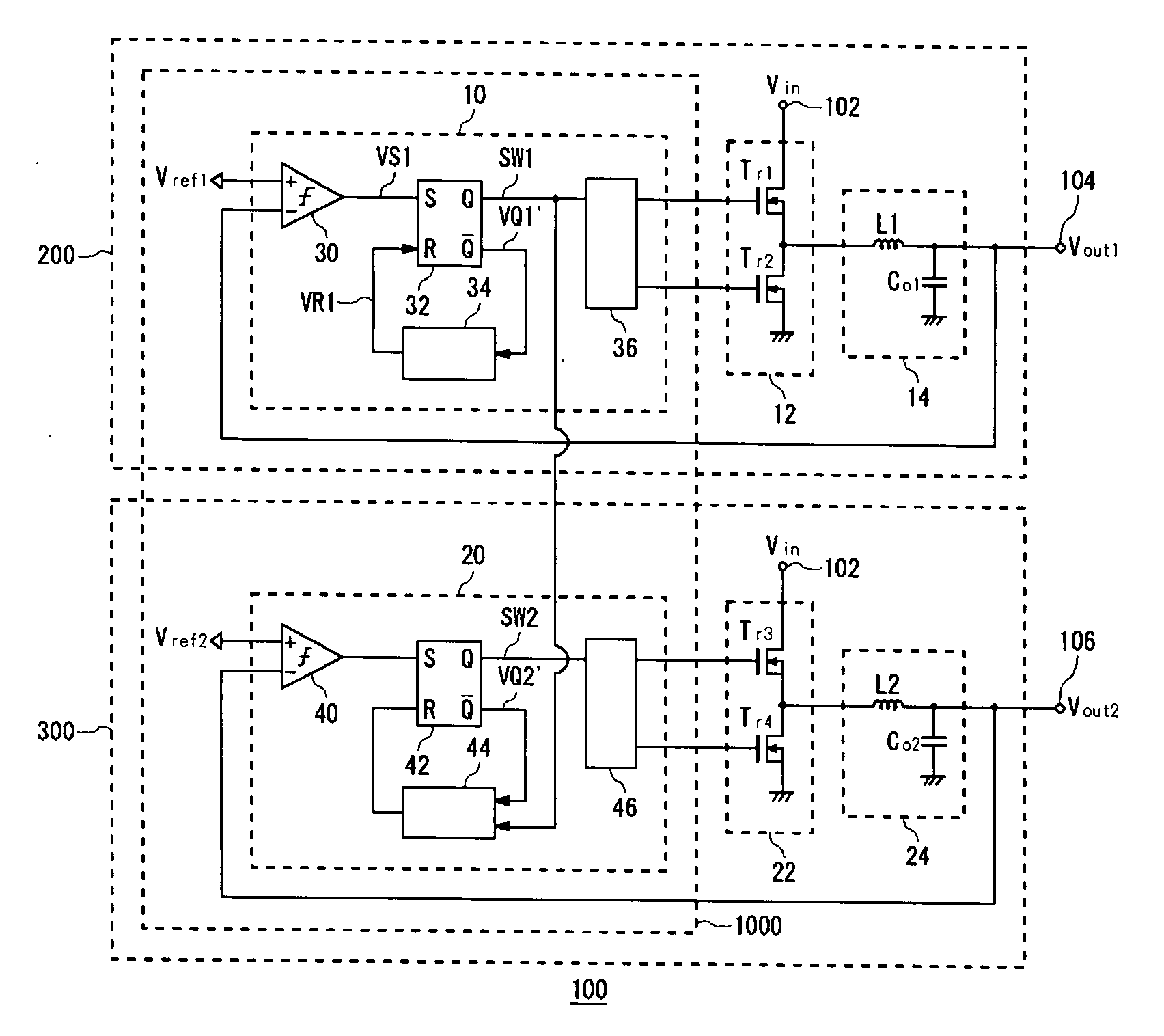 Switching Regulator Control Circuit, Switching Regulator Using the Circuit, and Switching Signal Generating Apparatus