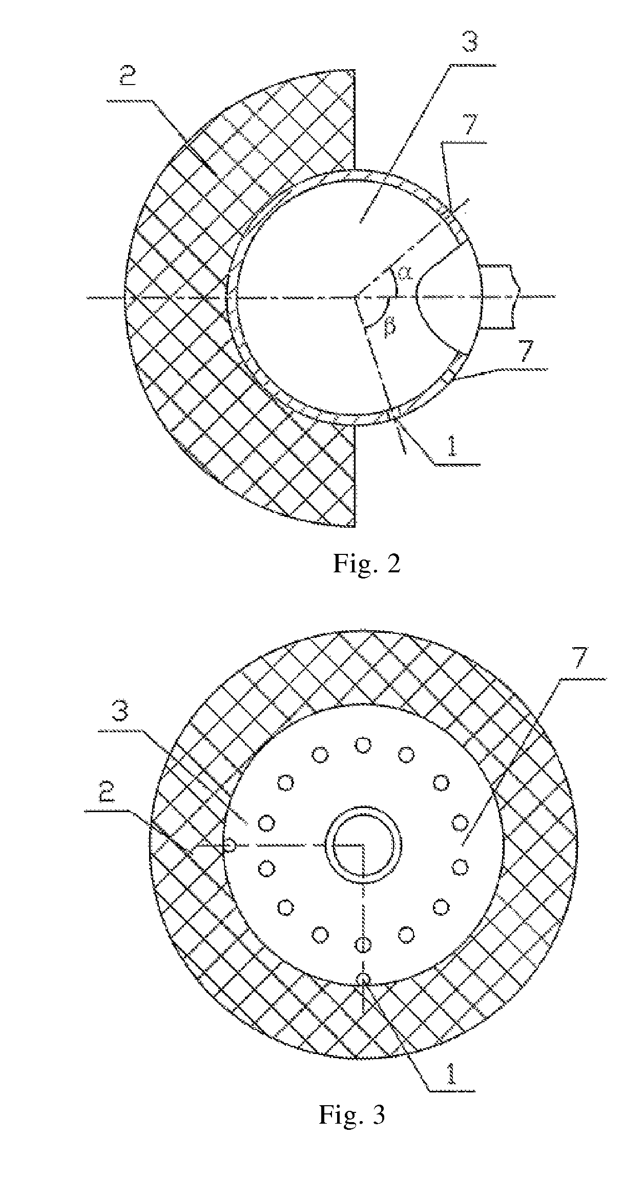 Pneumatic device for cleaning ventilation ducts