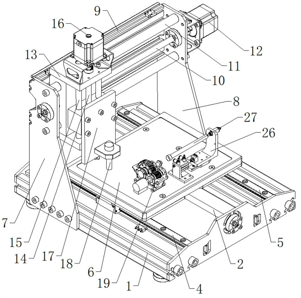 Automatic polishing device for paint film abrader grinding wheel