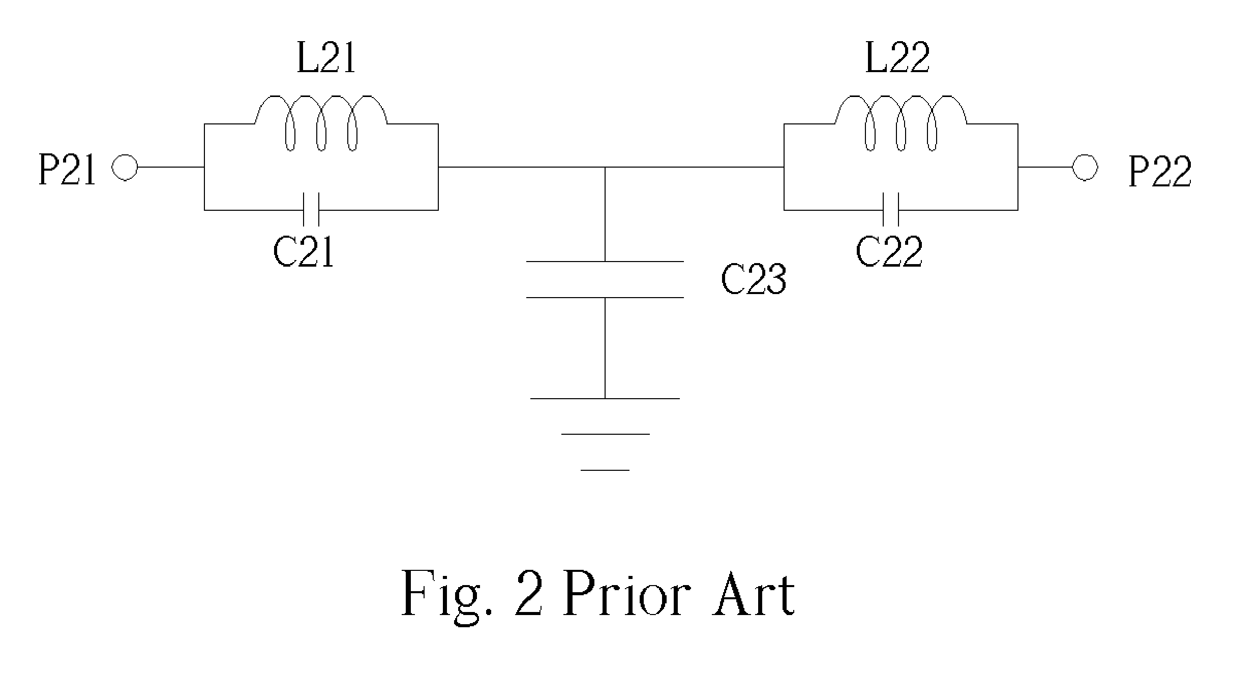 Lumped-element low-pass filter in multi-layered substrate