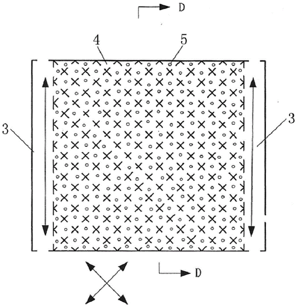 A flat-plate membrane element with uniform water production flux