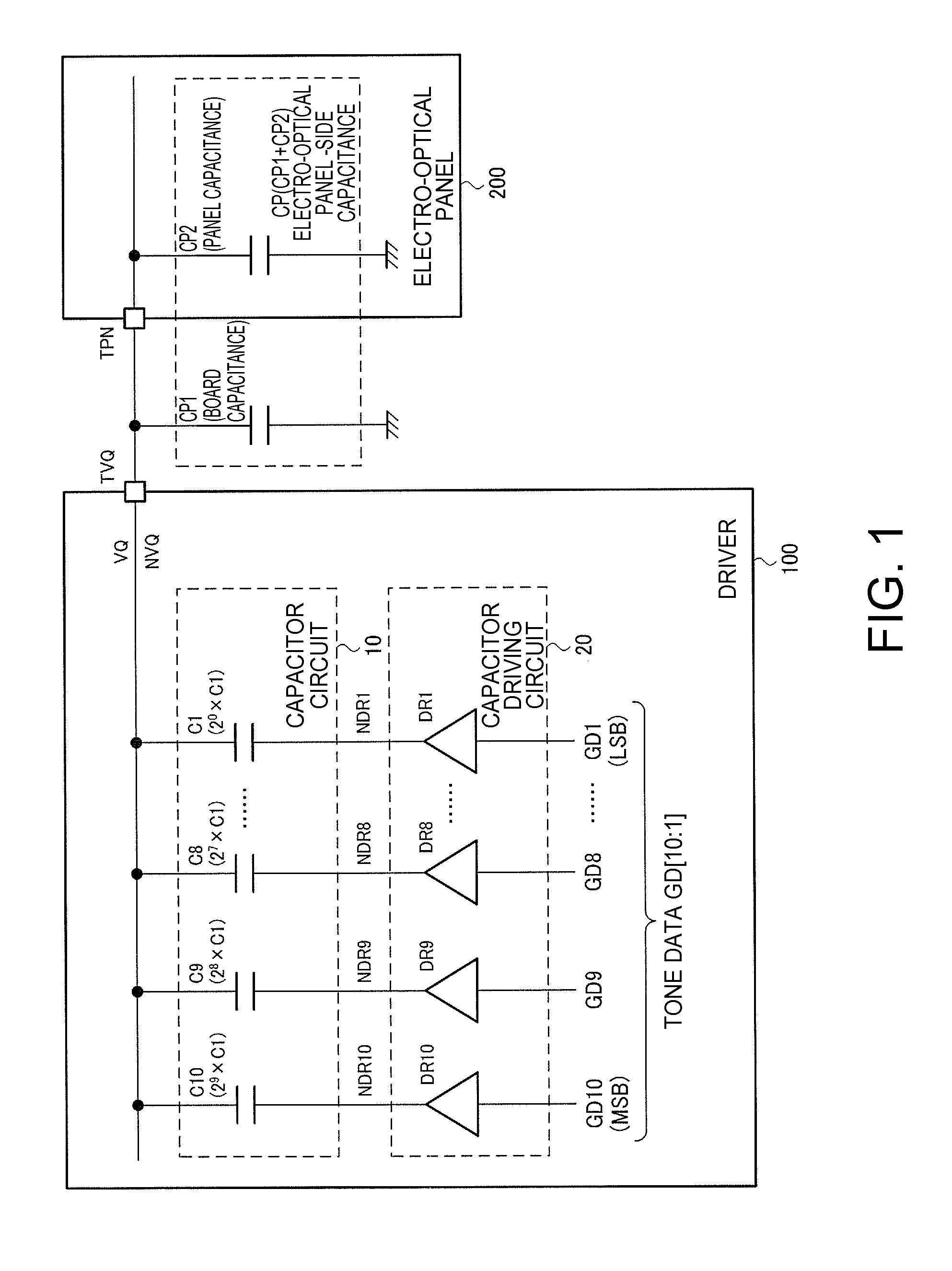 Driver and electronic device