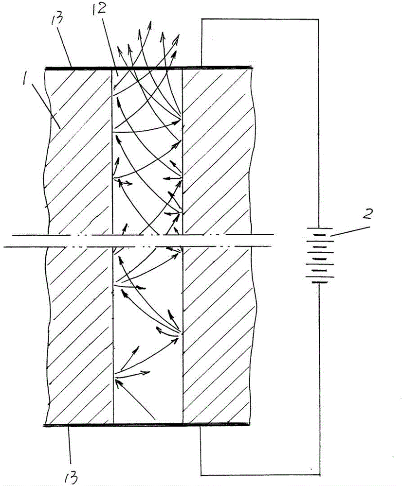 Bulk conductive microchannel plate