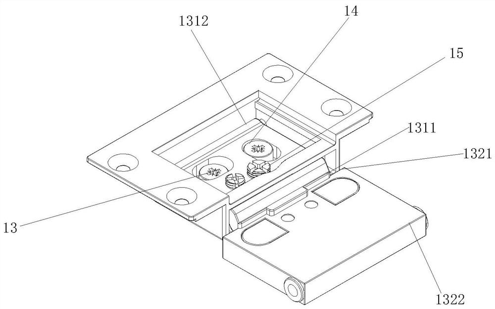 Three-dimensional adjusting damping hinge