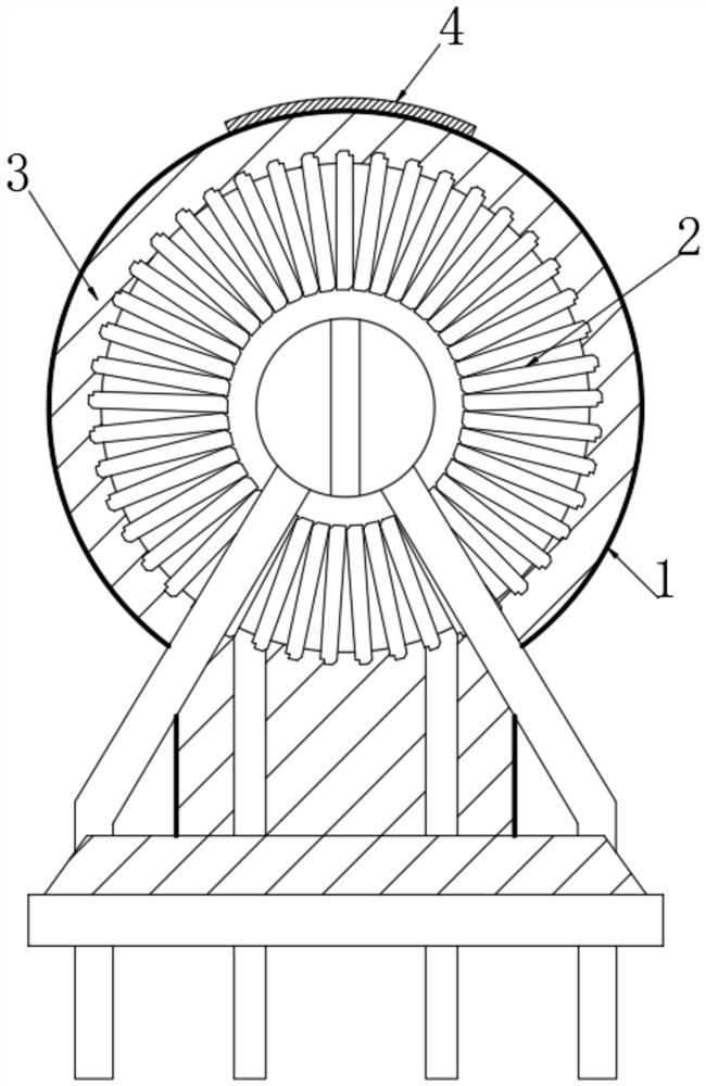 Thermal change self-early warning type mutual inductor