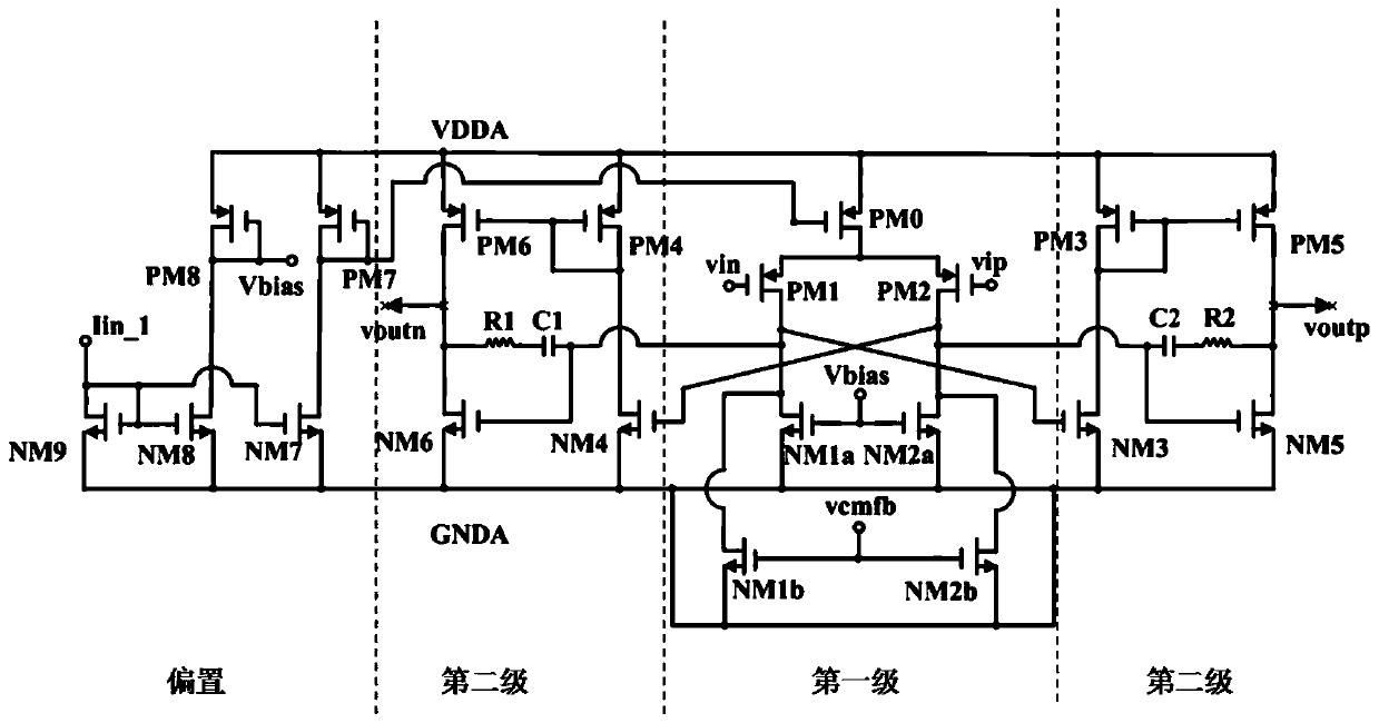 Microphone programmable gain amplifier integrated circuit