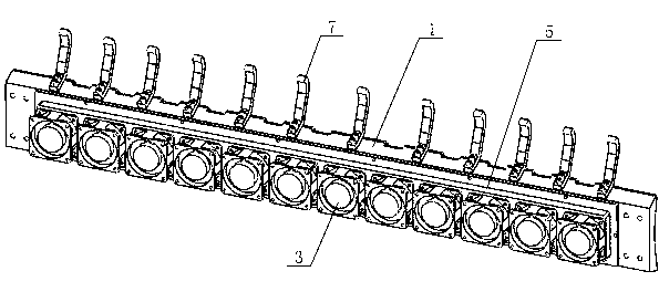 Printing paper air-suction flattening device