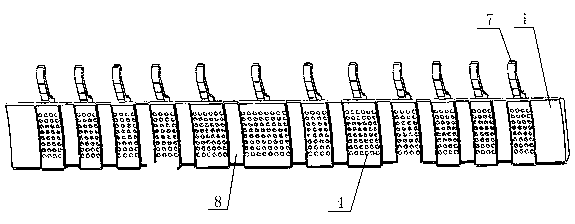 Printing paper air-suction flattening device