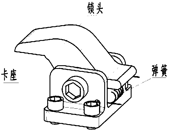 Strain gauge lead wire outlet device