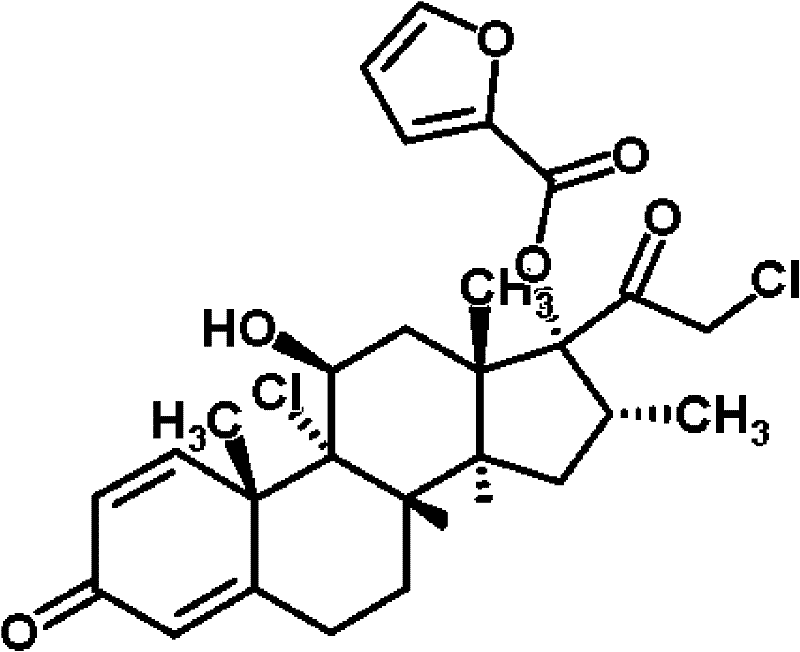 Liranaftate and mometasone furoate containing locally applied compound pharmaceutical composition