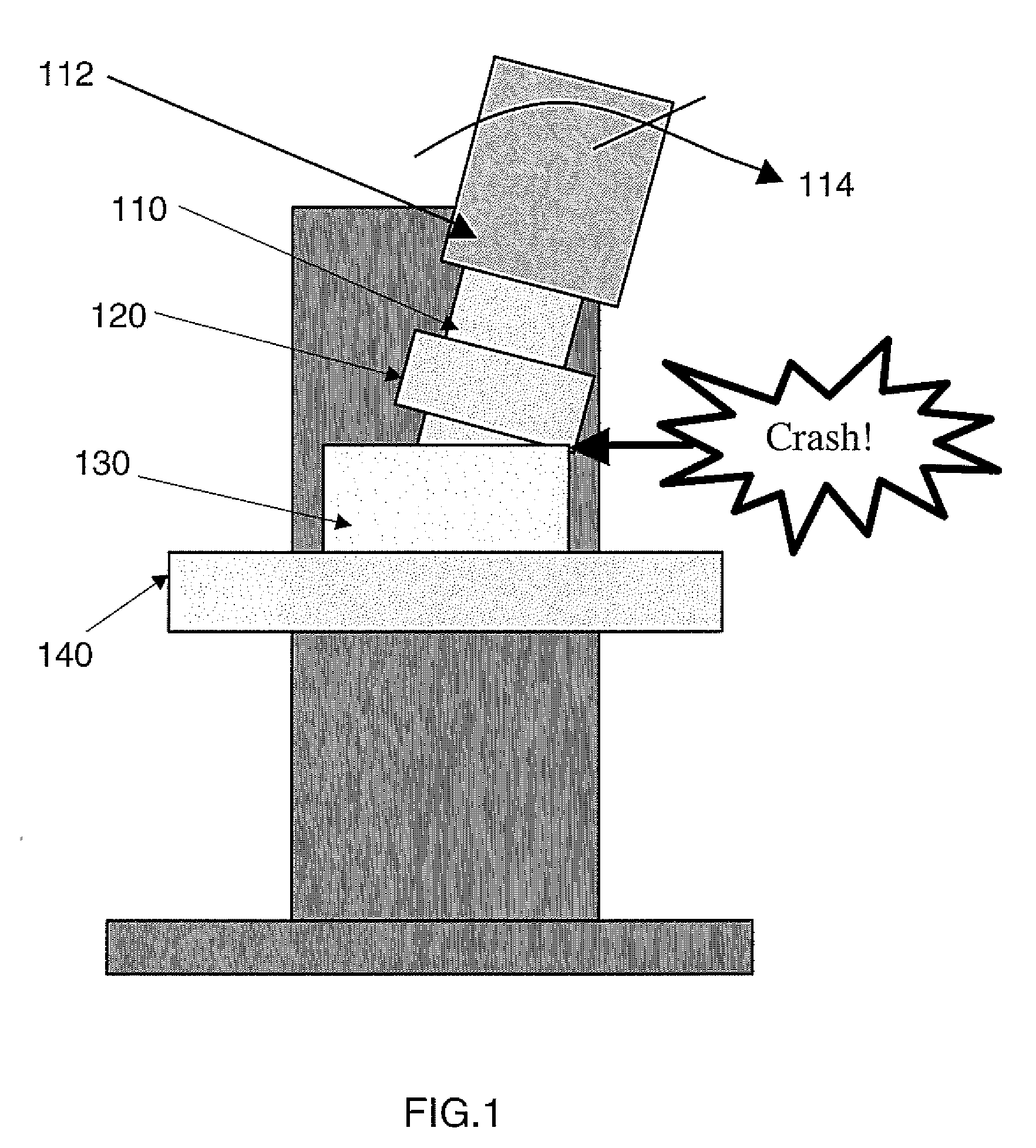 Method and system for auto positioning compression mechanism in a mammography system