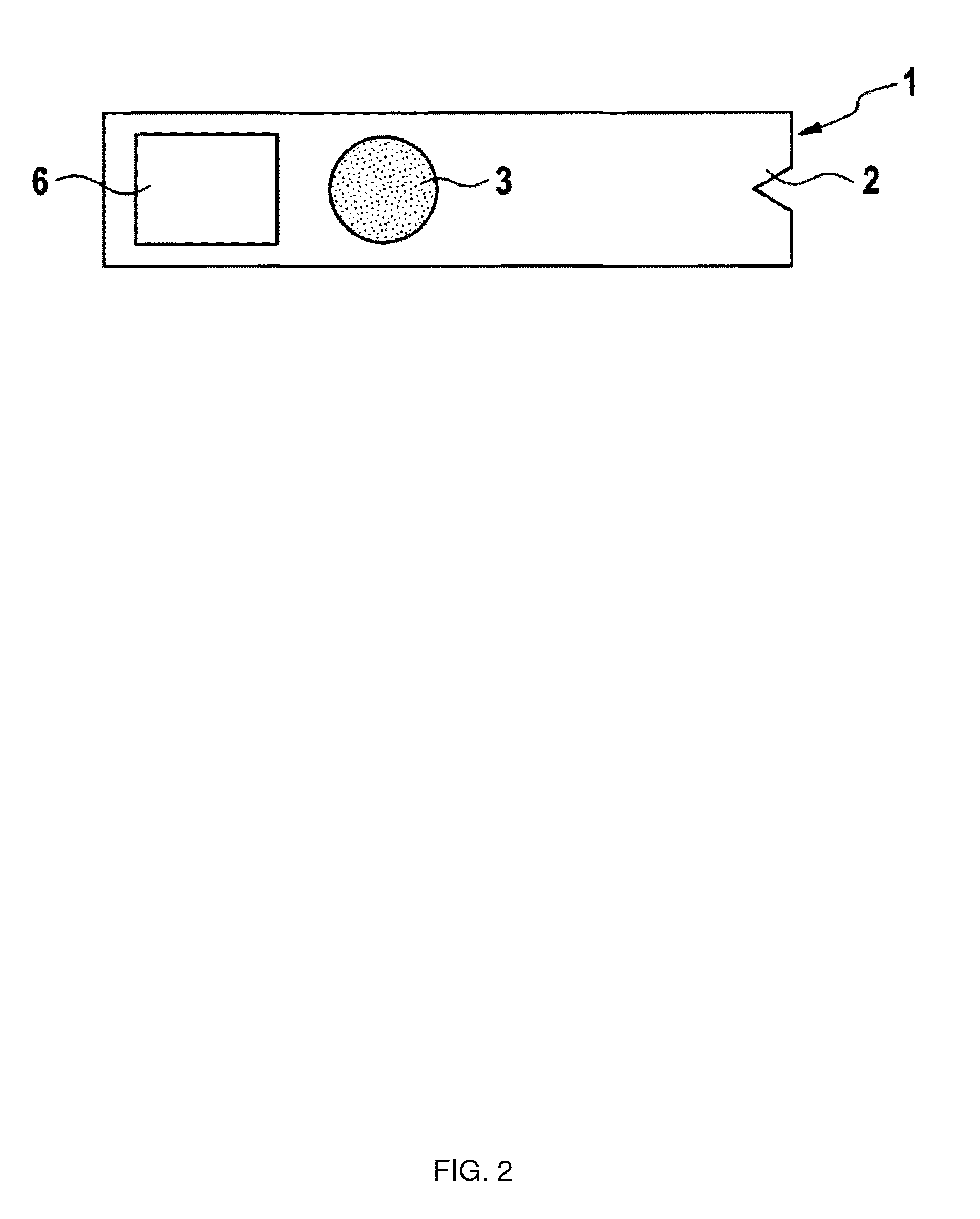 Test element having an optical data storage, device for reading the optical data storage of the test element and measuring system thereof