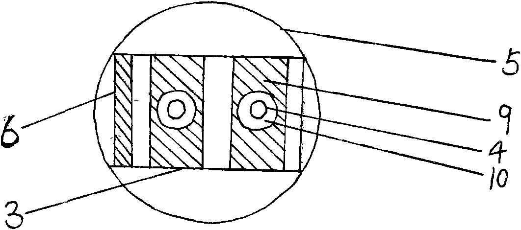 Apparatus for storing natural gas hydrate