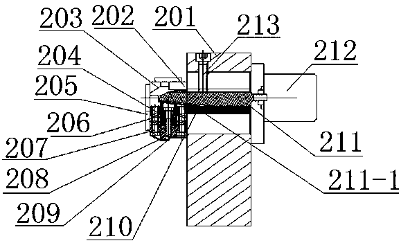 Processing and positioning method and positioning fixture for the end face of the intake flange of combined exhaust manifold