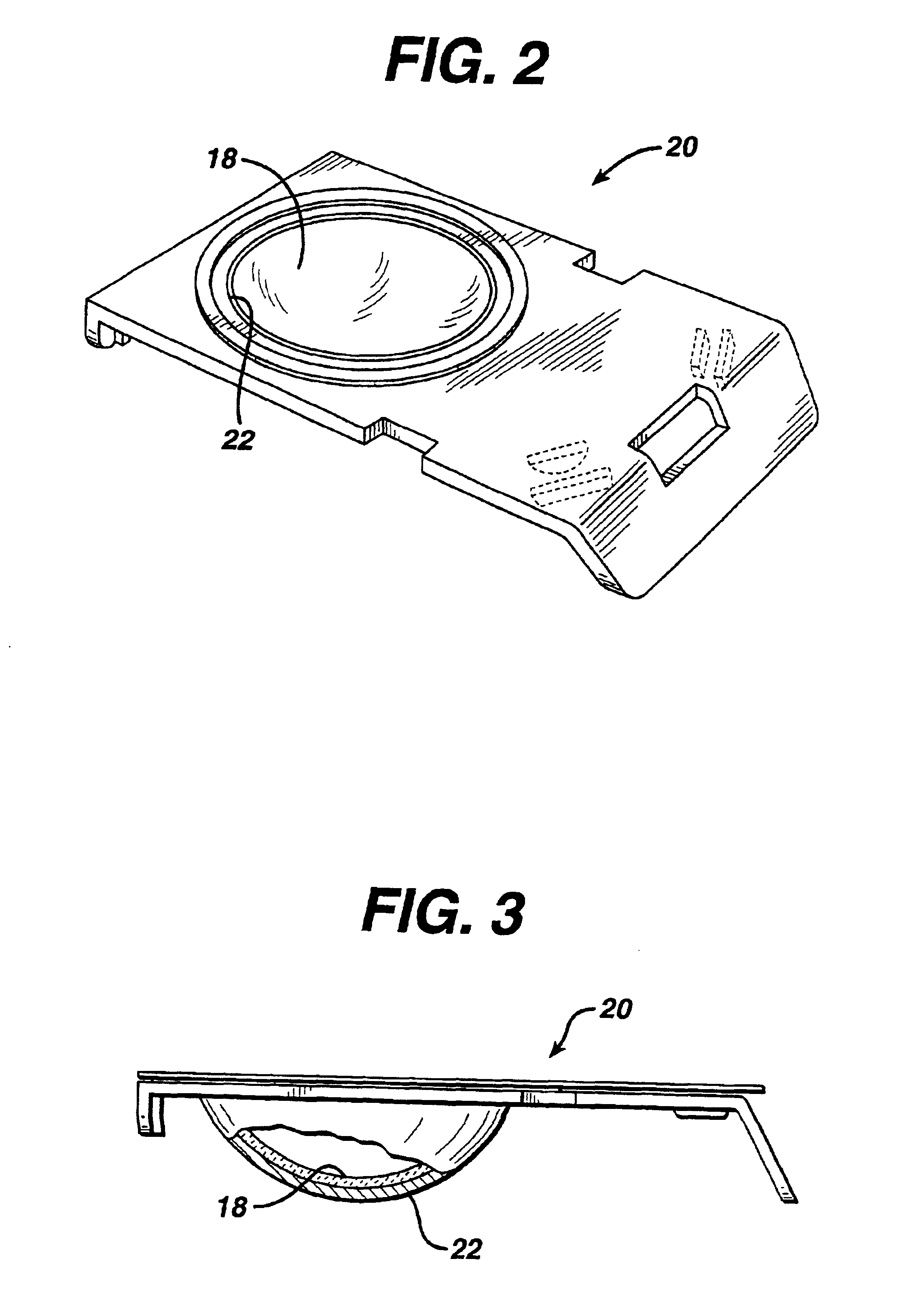 Missing lens detection system and method