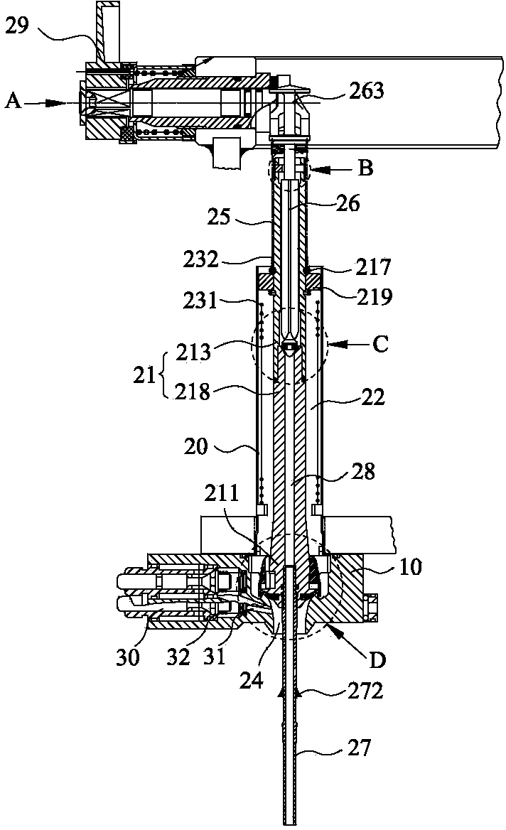 Water-gas dual-purpose filling valve