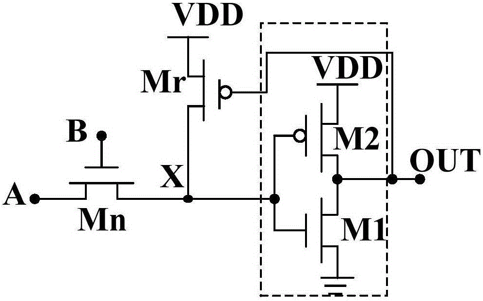 Power source management circuit of double-interface IC card