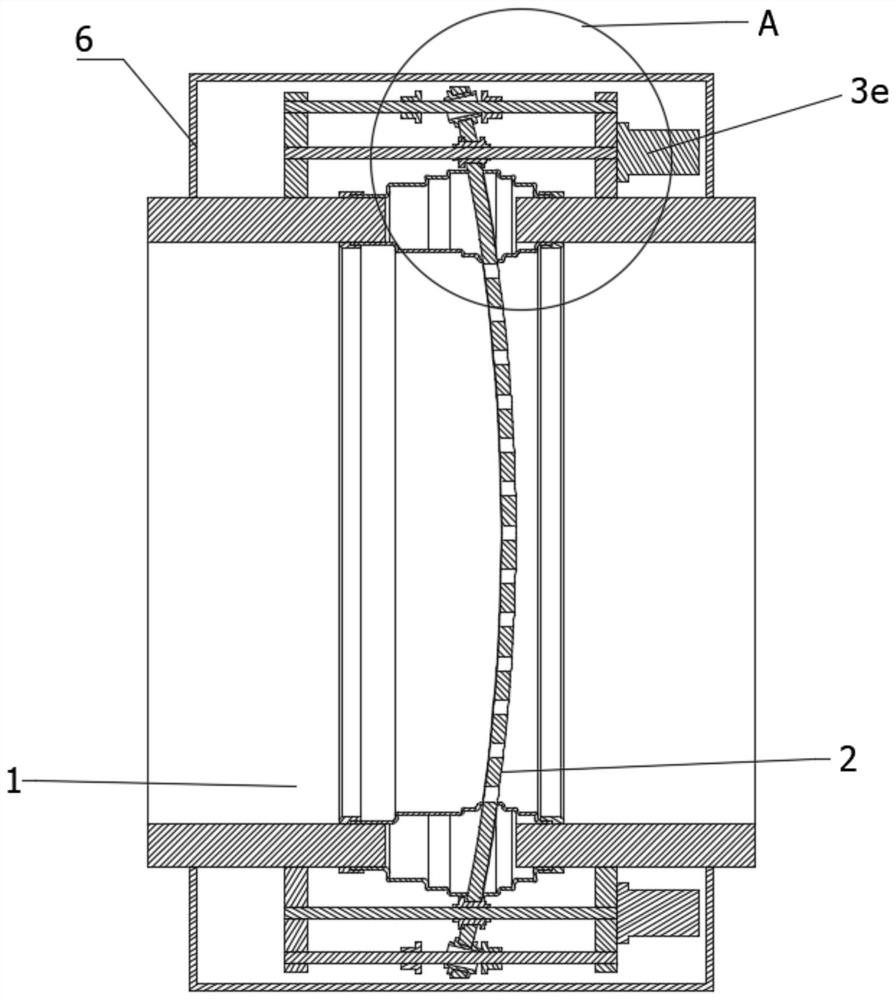 Sewage treatment filtering device