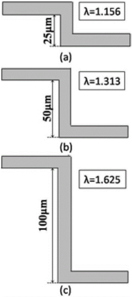 Rectangular electrode/electrolyte interface based SOFC (solid oxide fuel cell) simulation method