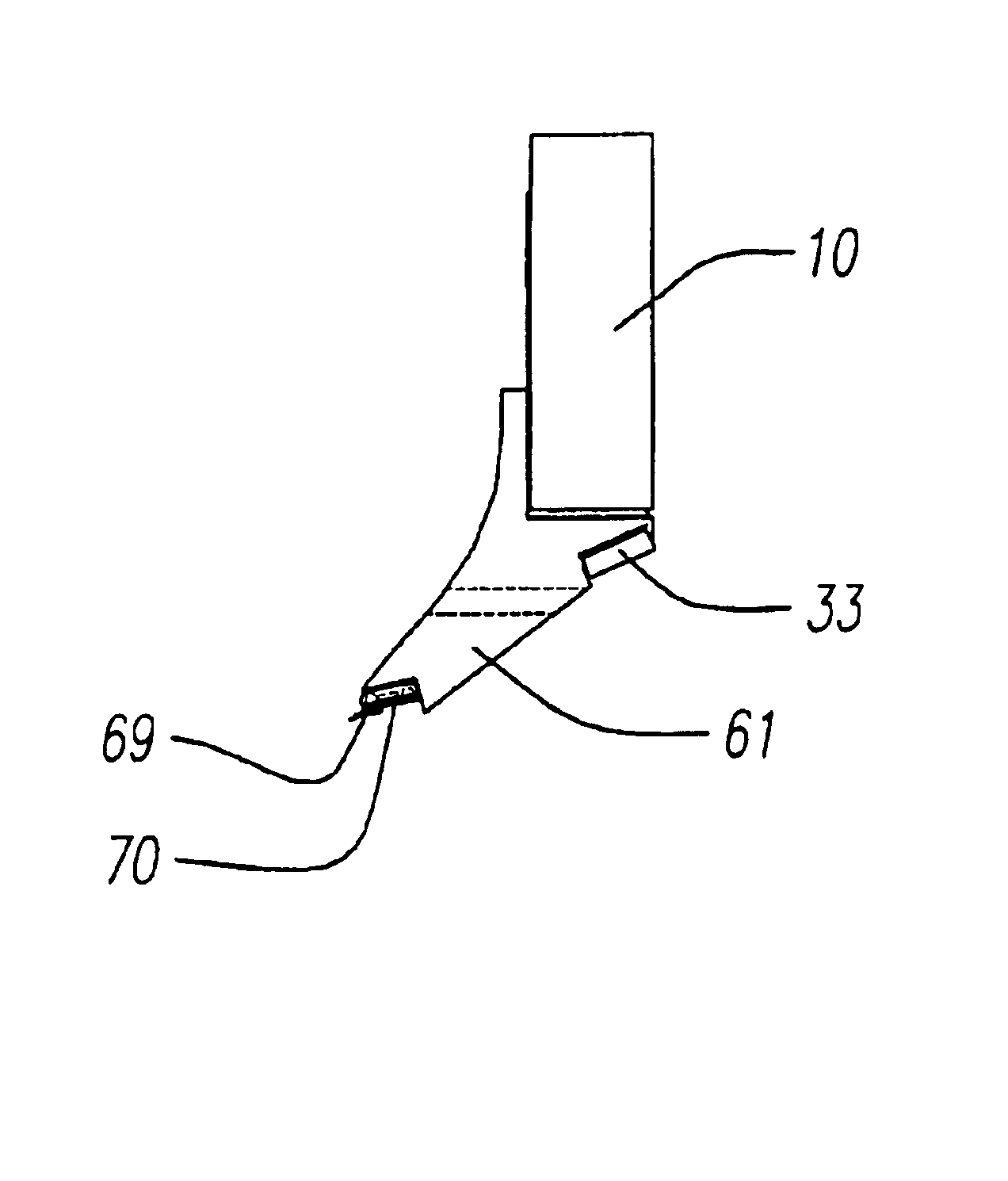 Scanning probe microscope with improved probe tip mount