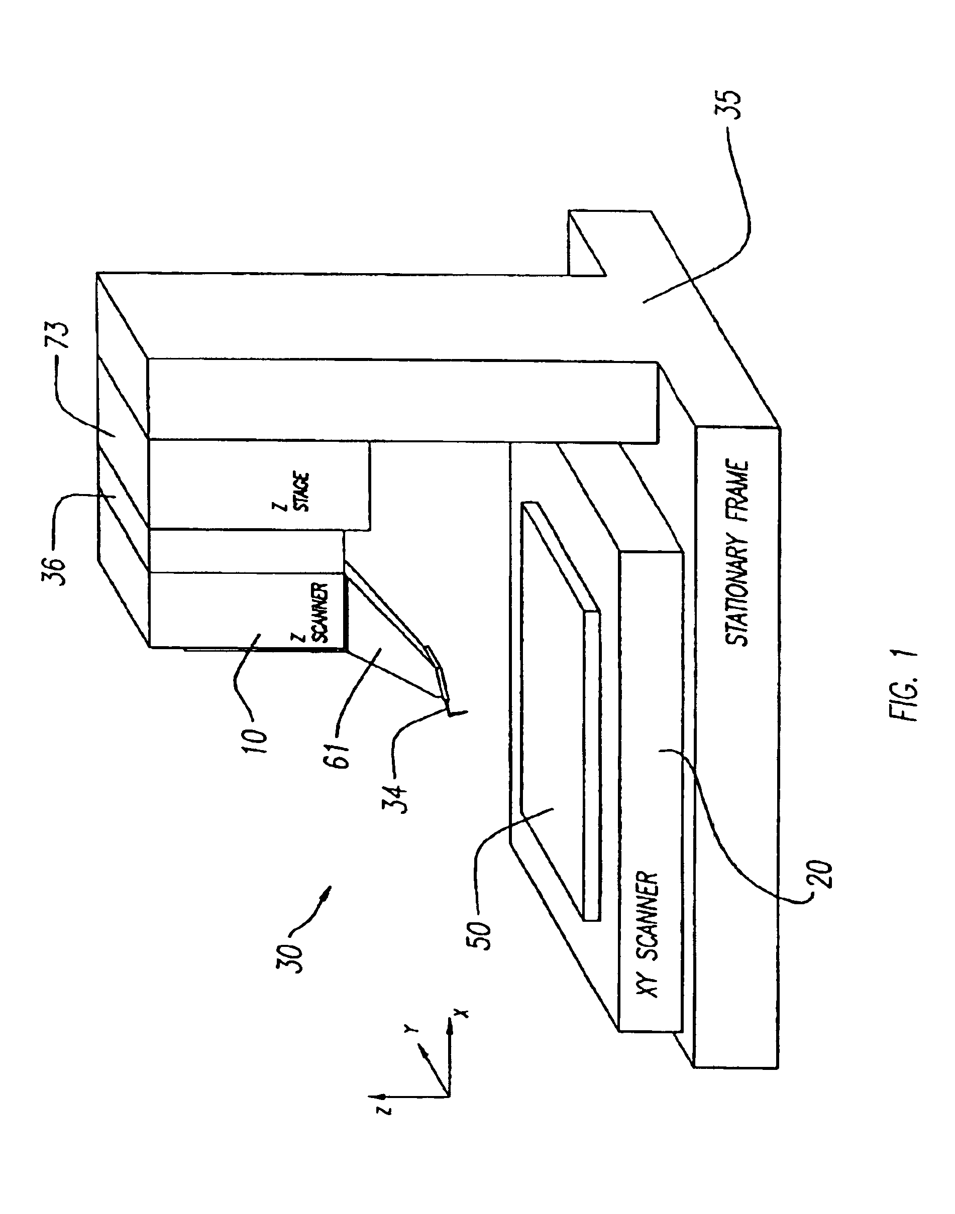 Scanning probe microscope with improved probe tip mount