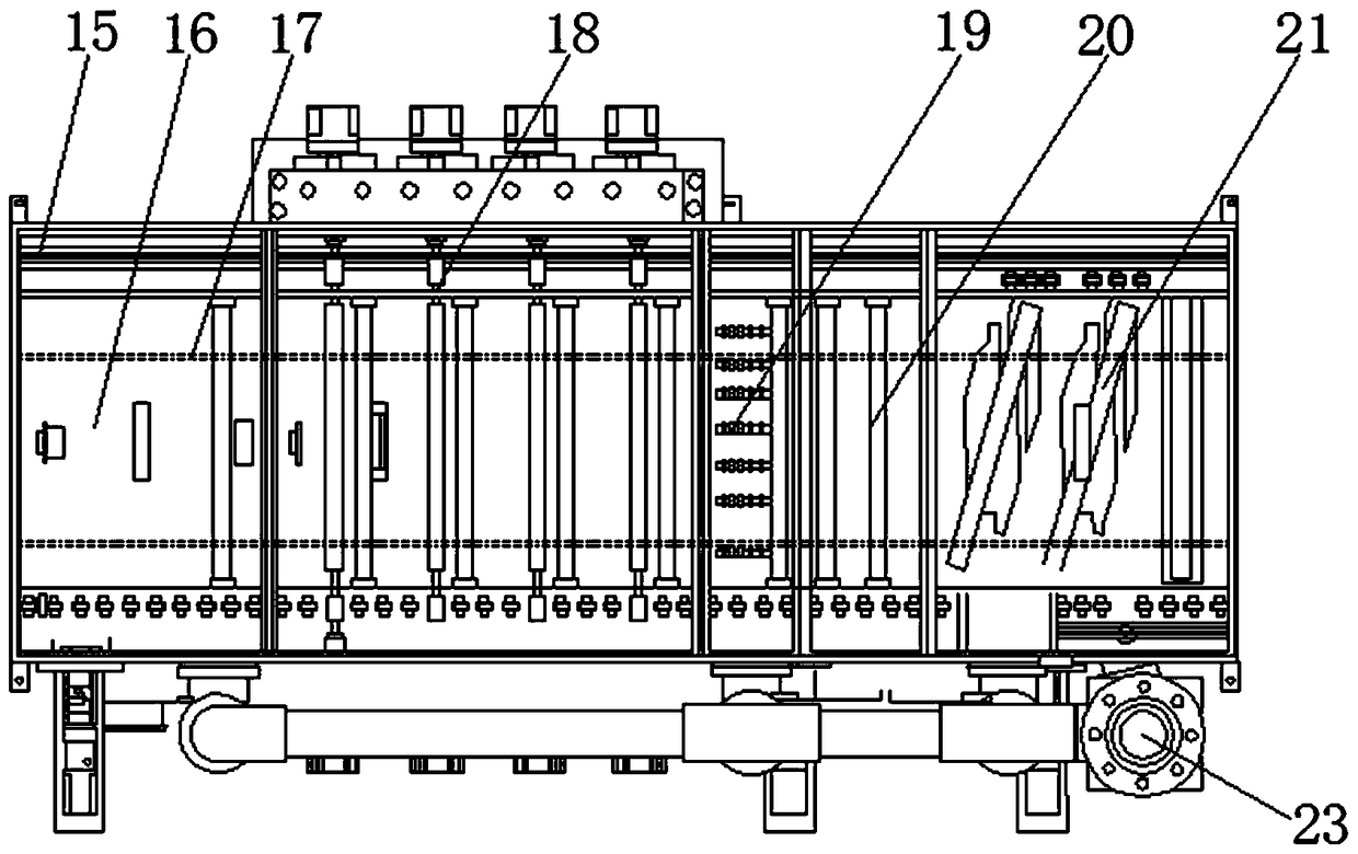 Liquid crystal panel cleaning equipment