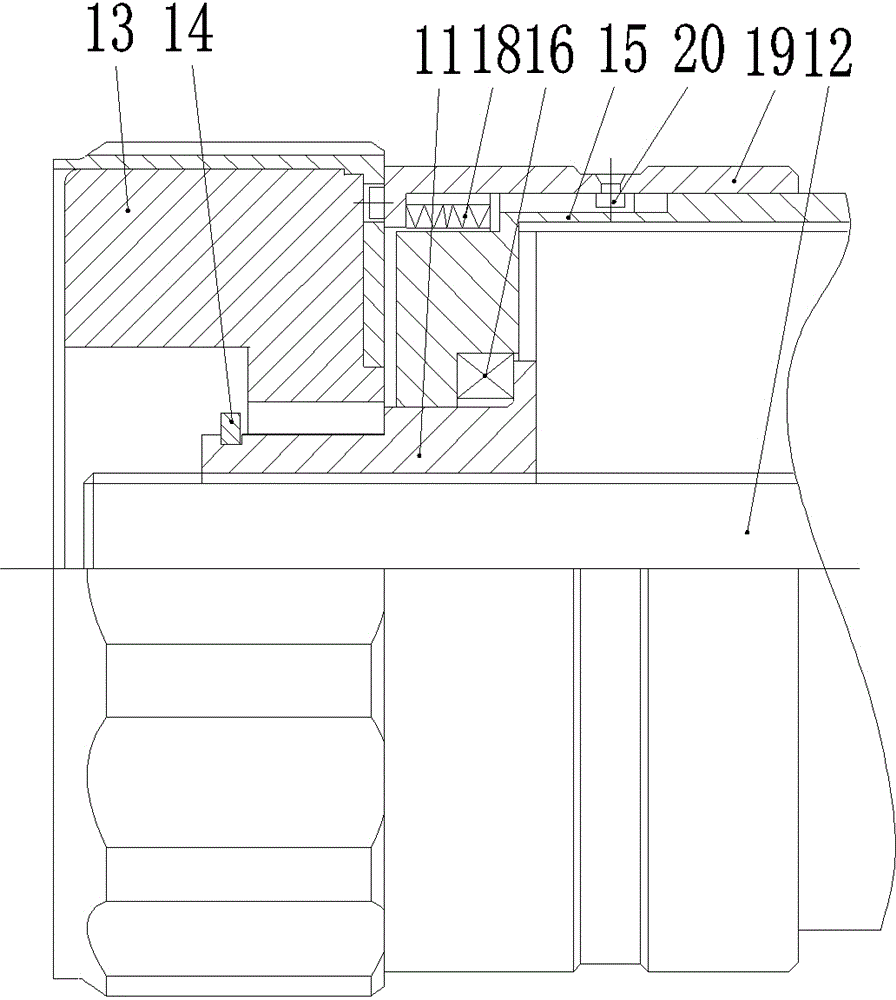 Anti-loosening nut screw mechanism and electrical connector using the mechanism