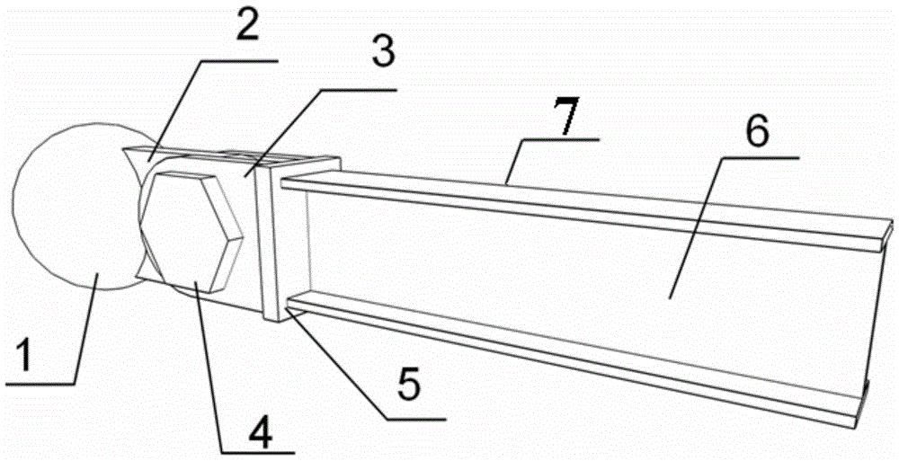 Space assembly type tooth-type joint structure