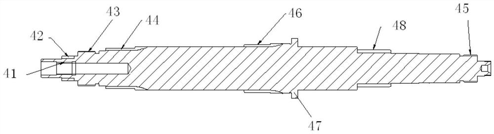 A flexible rotor of ultra-high speed liquid hydrogen turbo pump