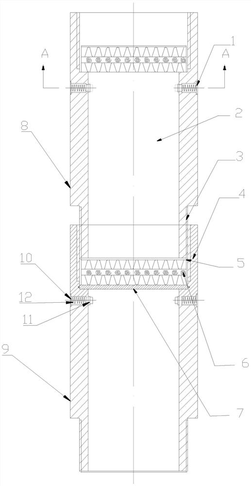 Oil-water well underground chemical agent controlling and releasing device and control method