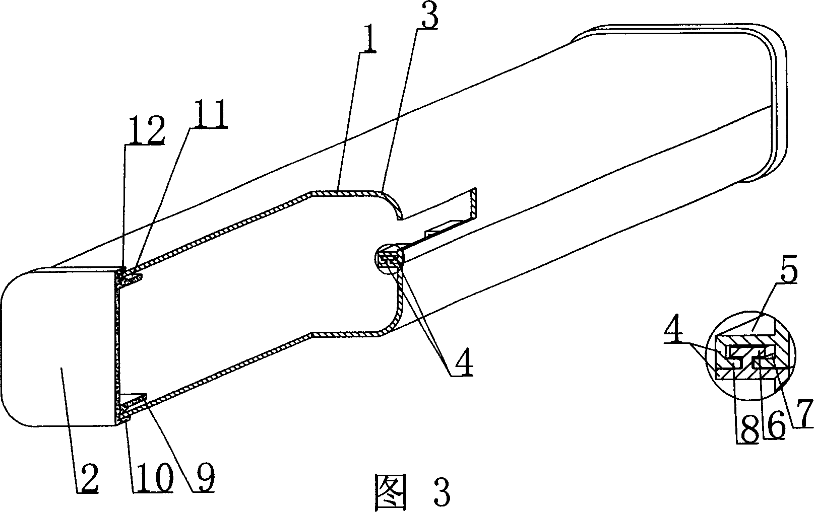 Plastic thin-wall tube