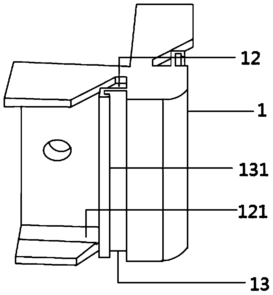 Assembly type external corner installing structure and method of skirting line