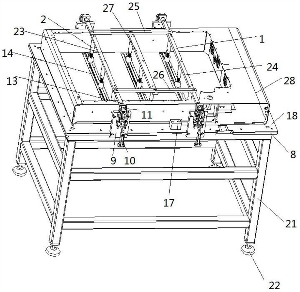 A kind of elastic viscose tooling for reinforcing ribs of solar energy reserve power box